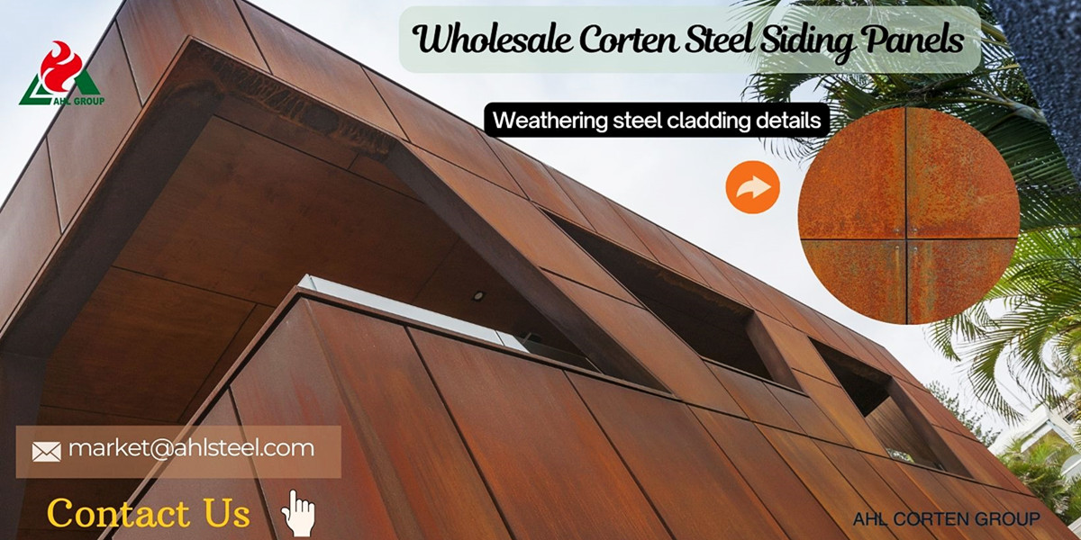 outdoor corten siding